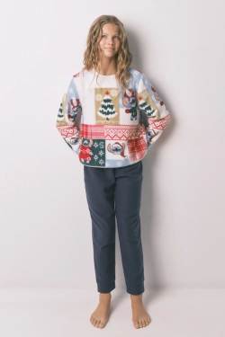 Дитяча піжама Stitch із флісової тканини