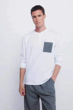 Длинная фланелевая пижама