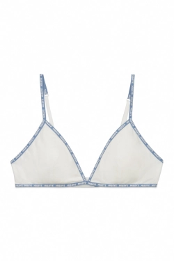 Трикутний бюстгальтер, білий