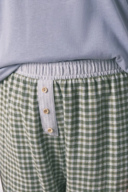 Довга бавовняна піжама