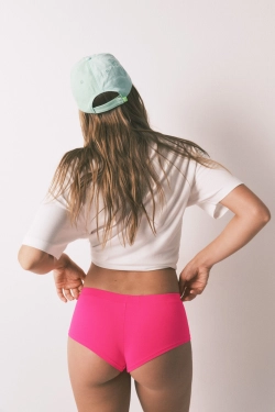 Розовые трусики бикини боксеры