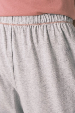 Рожева бавовняна піжама Pingu