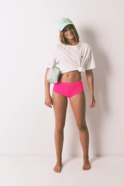 Розовые трусики бикини боксеры