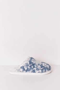 Домашние тапочки из мягкого флиса с нашивкой Медвежонок