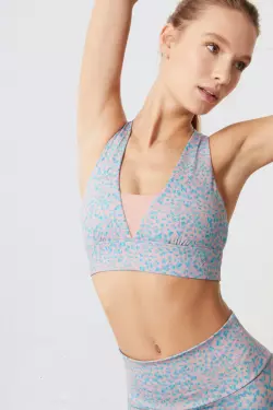 Спортивний бюстгальтер з принтом 4D Stretch