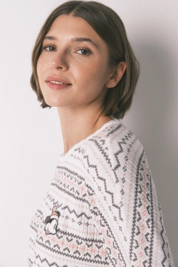 Длинная пижама из теплого мягкого трикотажа Mickey