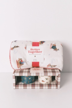 Набір із 2 керамічних чашок із песиками