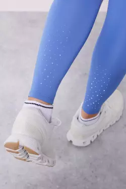 Блакитні легінси 4D Stretch