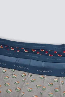 Набір із 3 боксерів «Кавуни»