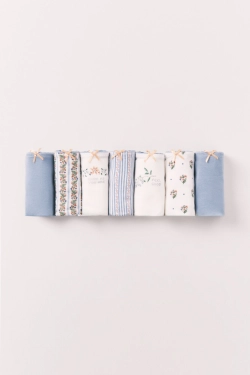 Набор из 7 трусиков-танга из хлопка