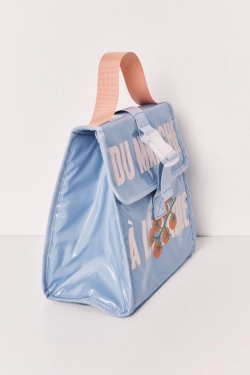 Синя термосумка для ланчу