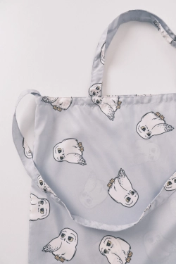 Складная сумка-брелок Hedwig серая