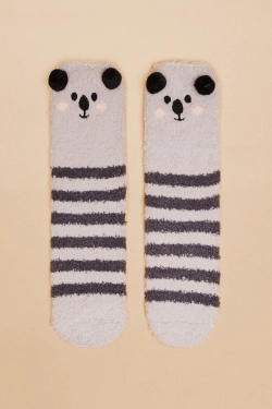 Пушистые носки с изображением коалы