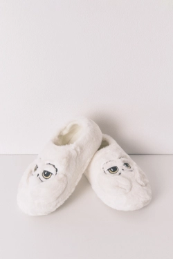 Капці домашні білі у формі Hedwig