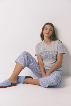 Хлопковая пижама Mickey Mouse