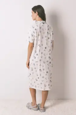 Бавовняна нічна сорочка «Snoopy»