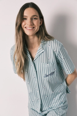 Піжама сорочкового типу Snoopy з бавовни