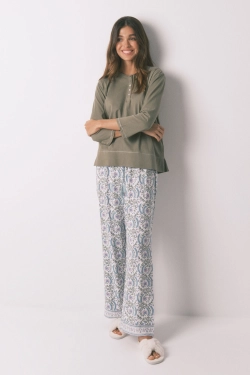 Футболка з рукавами ¾ з бавовни