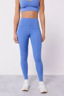 Блакитні легінси 4D Stretch