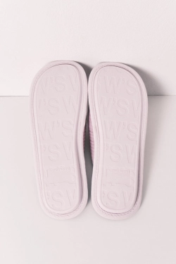 Капці бордові з принтом