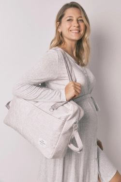 Велика сумка для дитячого візка з анімалістичним принтом