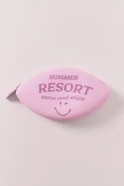 Сиреневый силиконовый кошелек SmileyWorld®