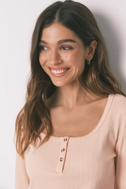 Длинная пижама из хлопка с цветочным принтом