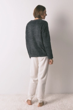 Довга м’яка флісова піжама з вишивкою Pingu