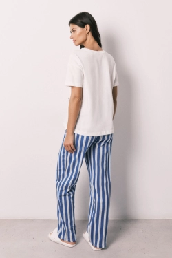 Бавовняна піжама Snoopy з коротким рукавом Happy