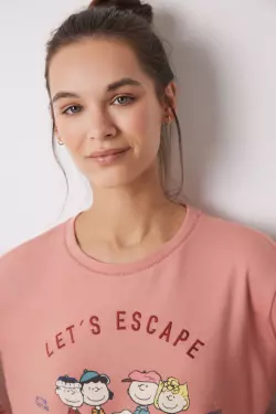 Дуже м'яка довга піжама Snoopy