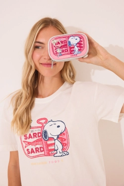 Розовый кошелек Snoopy