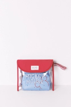 Набір із 3 червоних косметичок Mickey