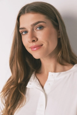 Просторная футболка с длинным рукавом