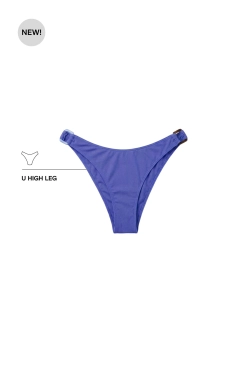 Синие классические трусики бикини