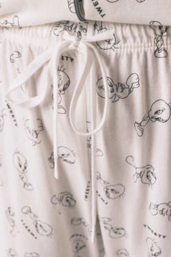 Довга класична піжама Tweety Bird з бавовни