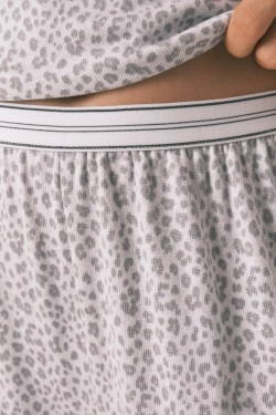 Мягкая пижама Miffy с анималистичным принтом