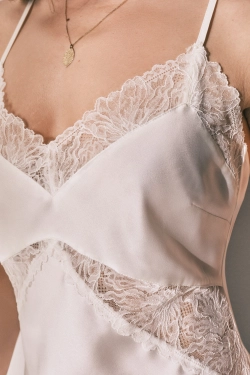 Коротка піжама із сатину