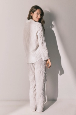 Довга піжама-сорочка із сатину