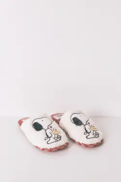 Домашние тапочки из искусственного меха Snoopy