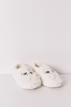 Капці домашні білі у формі Hedwig