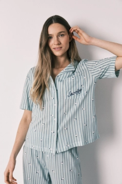 Піжама сорочкового типу Snoopy з бавовни