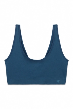 Однотонний безшовний топ