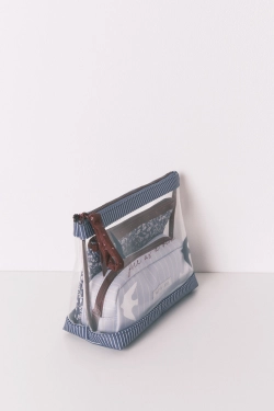 Набор из 3 косметичек с разными принтами