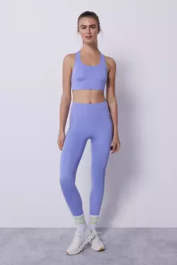 Двоколірний спортивний бюстгальтер 4D Stretch