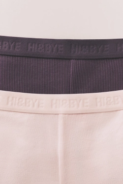 Набір із 2 трусиків-боксерів: фіолетові та рожеві