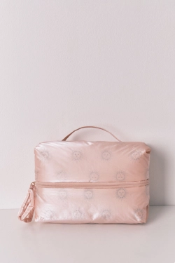 Большая розовая косметичка