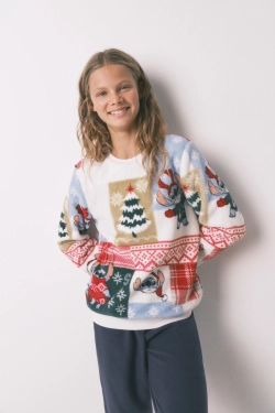 Дитяча піжама Stitch із флісової тканини