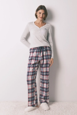 Футболка с длинными рукавами и вафельной текстурой