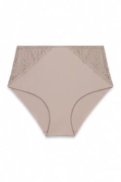 Сірі коригувальні трусики з високою талією