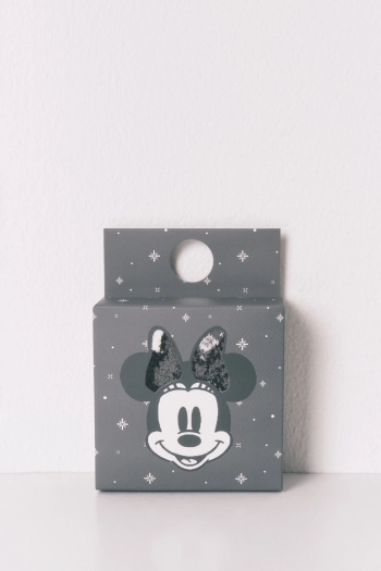 Длинные пушистые носки Minnie с узором